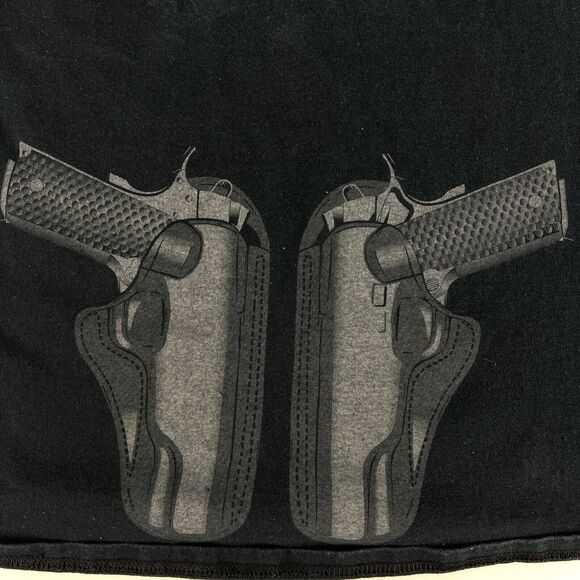 I Only Want Half Your Brain Not Half Your Stuff G.A.T. Guns T Shirt Gildan - Picture 4 of 10